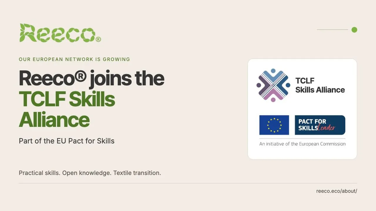 Ingħaqdna mal-Alleanza tal-Ħiliet TCLF, il-partnership kbira tal-ħiliet għat-tessuti, il-ħwejjeġ, il-ġilda...
